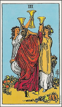 3 of Cups